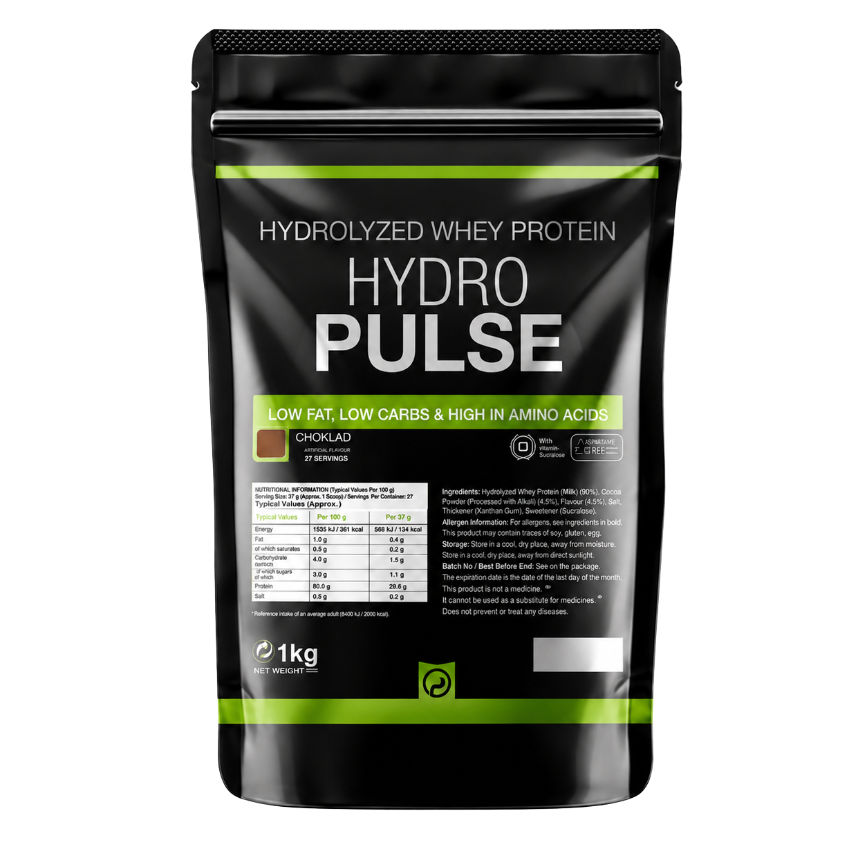 Hydro Pulse Protein - Choklad