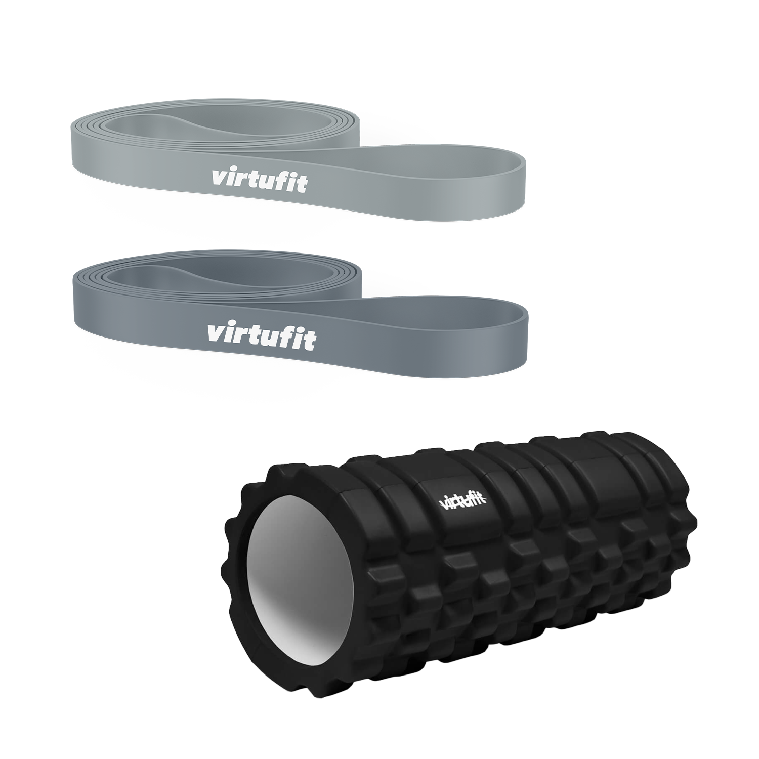 Gummiband och foam roller