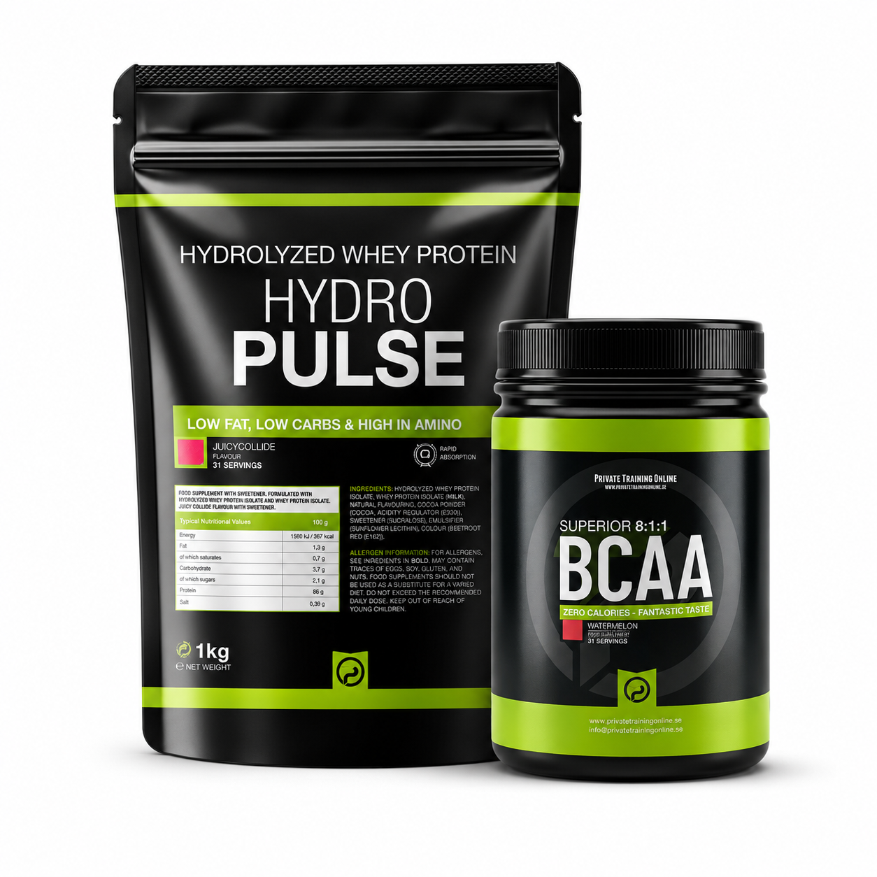 Hydro Pulse och BCAA bundle